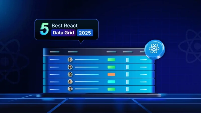 Top 5 React Data Grid Libraries to Use in 2025